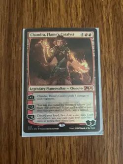 MTG Chandra Flame's Catalyst M21 332 Mythic EN - Image 1