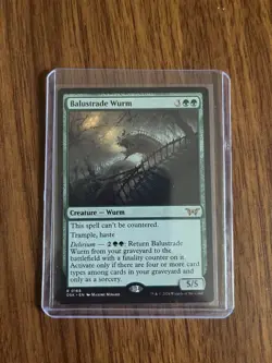 MTG Balustrade Wurm DSK 0168 Rare EN 2021 Wizards of the Coast - Image 1