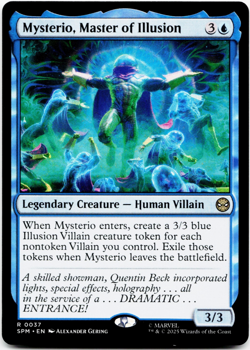 Mysterio, Master of Illusion [Marvel's Spider-Man] MTG NM/M 💧 *Ships Meow!* - Image 3