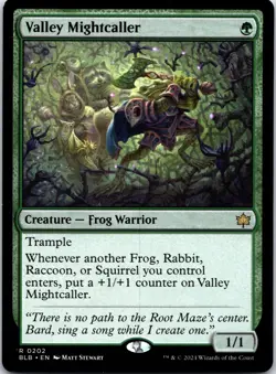 Valley Mightcaller 202 Rare Prerelease Cards Magic: The Gathering Near Mint - Image 1