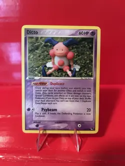 Ditto 012/017 (Mr. Mime) Pop Series 3 Pokemon Card NM Yuka Morii 2006 - Image 1