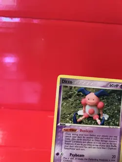 Ditto 012/017 (Mr. Mime) Pop Series 3 Pokemon Card NM Yuka Morii 2006 - Image 2