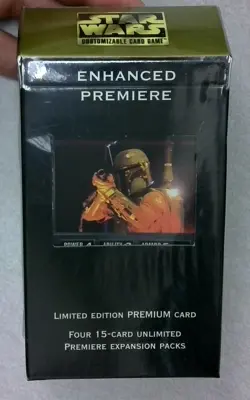 Star Wars CCG Enhanced Premiere Expansion Packs & LE Premium Card Box - 1 Only - Image 2