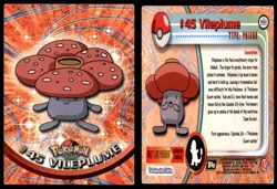 Vileplume #45 Topps Trading Cards Series 1 Pokemon MP - Image 3