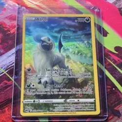Pokemon TCG Crown Zenith Galarian Gallery Holo 3Card Lot Absol Solrock Mareep-NM - Image 4