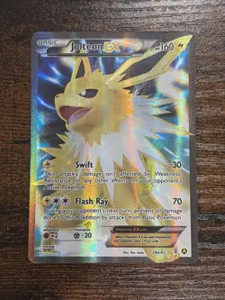 Jolteon EX 28a/83 Holo Full Art Promo 2017 Pokemon Card NM- - Image 1