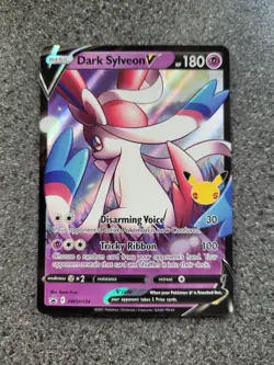 Pokemon Dark Sylveon V Holo Promo SWSH134 Sword & Shield Card excellent condtion - Image 1