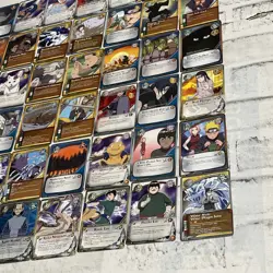 Naruto CCG 2002 Lot of 59 Cards (29 Are 1st Edition), (5 Are Holos) Vintage EX - Image 5