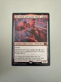 The Vision and Scarlet Witch - MSC 0707 - NM - MTG Magic - Image 1