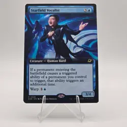 Starfield Vocalist (Extended Art) - EOE #328 Rare - NM Edge of Eternities - Image 1