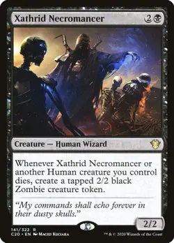 Xathrid Necromancer [C20 - 141]Lightly Played - Image 1