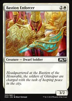 4x Bastion Enforcer - Spellslinger Deck Exclusive NM-Mint, English Core Set 2020 - Image 1