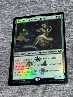 Saryth, the Viper's Fang #197 (Foil) (NM) Midnight Hunt MID Magic MTG - Image 1
