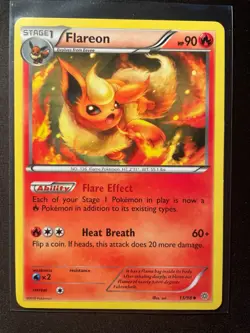 Pokemon TCG Flareon Ancient Origins 13/98 Regular Uncommon - Image 1