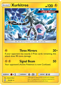 XURKITREE 70/236 RARE UNIFIED MINDS NM/M POKEMON - Image 3