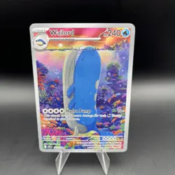 Wailord 162/159 Illustration Rare Journey Together Pokemon TCG JTG HOLO NM - Image 1