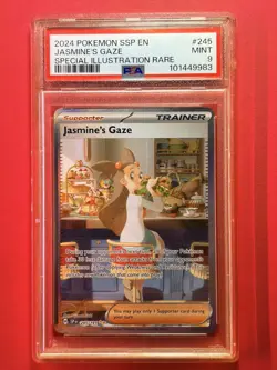 2024 Pokemon SSP EN Jasmine’s Gaze Special Illustration Rare #245 PSA 9 - Image 1