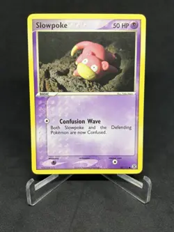 2004 Pokemon Fire Red & Leaf Green Slowpoke Non-holo Common Near Mint - Image 1