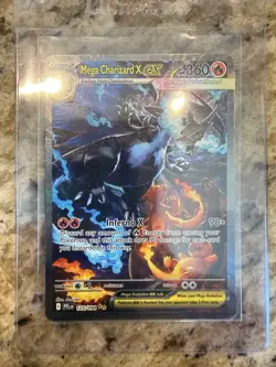 Mega Charizard X ex 125/094 Me02: Phantasmal Flames Holo SIR - Image 1