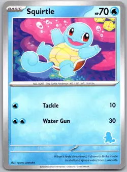 Squirtle Unconfirmed My First Battle Pokemon Near Mint - Image 1