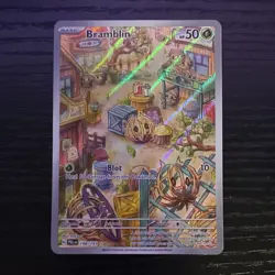 The Pokemon Company Bramblin (Full Art) 198/193 Paldea Evolved Holo 50 HP 2023 - Image 1