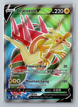 Dracozolt V 178/203 Ultra Rare Evolving Skies Pokemon Near Mint Holo - Image 1