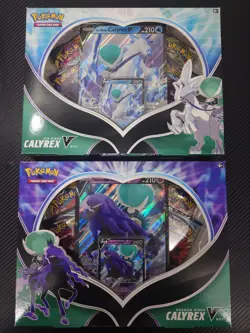 Pokemon Calyrex Shadow Rider/Ice Rider V Box Bundle-Factory Sealed (2 BOX SET) - Image 1