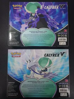Pokemon Calyrex Shadow Rider/Ice Rider V Box Bundle-Factory Sealed (2 BOX SET) - Image 2