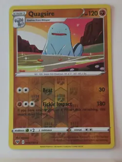 QUAGSIRE 084/185 RARE VIVID VOLTAGE REVERSE HOLO NM/M POKEMON - Image 1