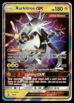 Xurkitree GX - SM68 Holo Promo Sun & Moon Promo Pokemon NM - Image 1