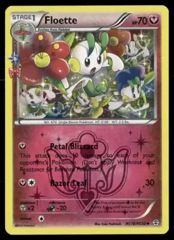 Floette RC18/RC32 Uncommon Generations Pokemon Holo MP - Image 1