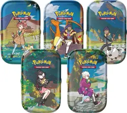 2022 Pokemon Crown Zenith Mini-Tin Set of 5 Brand New Factory Sealed - Image 1