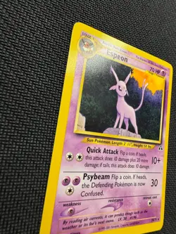 Espeon (20) Rare Unlimited Neo Discovery 20/75 LP Pokemon TCG LP Vintage - Image 3