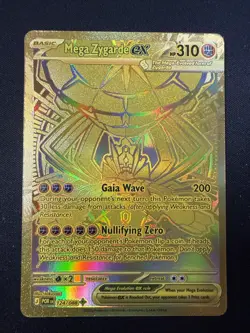 Mega Zygarde Ex 124/088 Perfect Order English Pokemon TCG Near Mint - Image 2