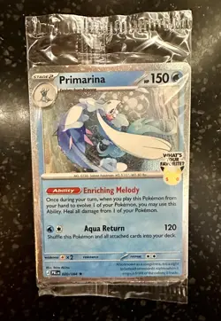 2026 Pokemon Sealed Promo 30th Anniversary Cosmic Holo PRIMARINA 020/084 - Image 1
