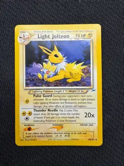 Pokemon - Light Jolteon - #48/105 - Neo Destiny - Uncommon - Image 1