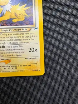 Pokemon - Light Jolteon - #48/105 - Neo Destiny - Uncommon - Image 3