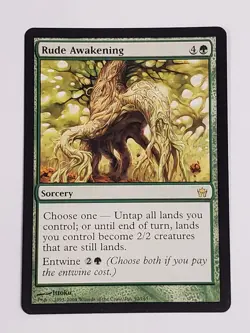 MTG Rude Awakening (Fifth Dawn/Green/R) - BGM - Image 1