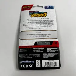Pokemon TCG: Scarlet & Violet Surging Sparks (Wooper) Checklane Blister Sealed - Image 3