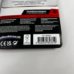 Pokemon TCG: Scarlet & Violet Surging Sparks (Wooper) Checklane Blister Sealed - Image 4