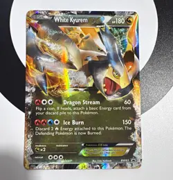 The Pokemon Company White Kyurem EX 180 HP BW63 Black & White Holo Promo English - Image 1