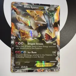 The Pokemon Company White Kyurem EX 180 HP BW63 Black & White Holo Promo English - Image 2