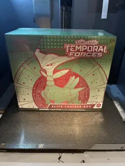 Pokemon TCG Temporal Forces Elite Trainer Box Iron Leaves - Image 1