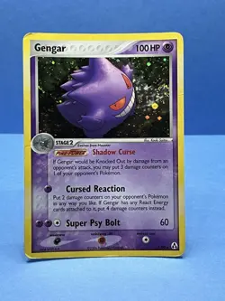 Pokemon TCG Gengar 05/92 Legend Maker Holo 2006/moderate Play NM - Image 1