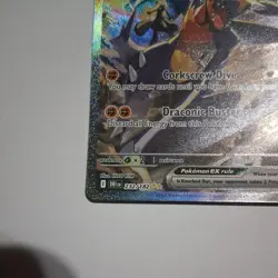 Pokemon TCG Cynthia's Garchomp ex 232/182 SV10 Destined Rivals SIR Holo HP 330 - Image 5