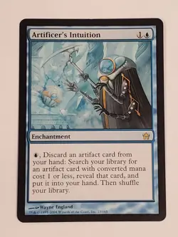 MTG Artificer's Intuition (Fifth Dawn/Blue/R) - BGM - Image 1