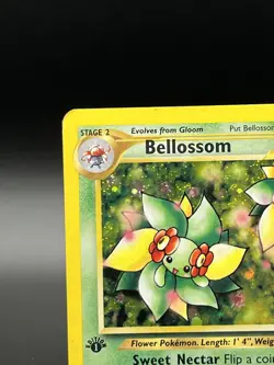 2000 Pokemon Neo Genesis Bellossom 1st Edition Holo Rare 3/111 MP - Image 3