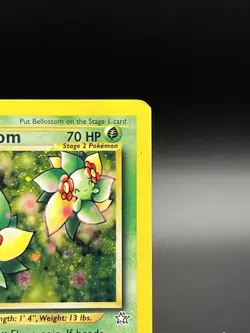 2000 Pokemon Neo Genesis Bellossom 1st Edition Holo Rare 3/111 MP - Image 4