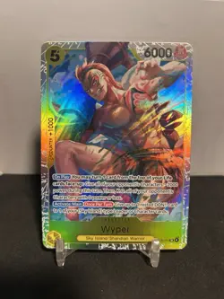 One Piece TCG Wyper OP15-114 Adventure On Kami’s Island Super Rare NM English - Image 1
