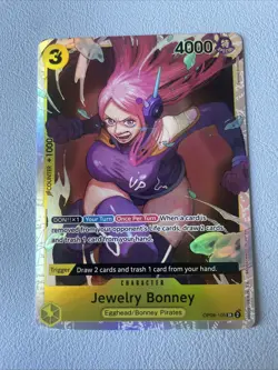 Jewelry Bonney | OP08-105 | One Piece | Two Legends | Foil NM English - Image 1